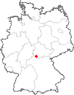 Karte Bauerbach bei Meiningen